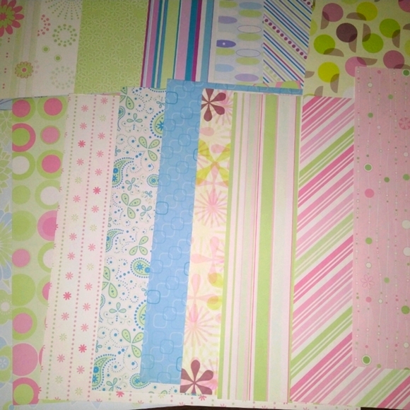 Colorful Patterned Scrapbook Paper - Picture 4 of 7